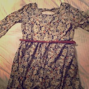 3 quarter sleeve dress